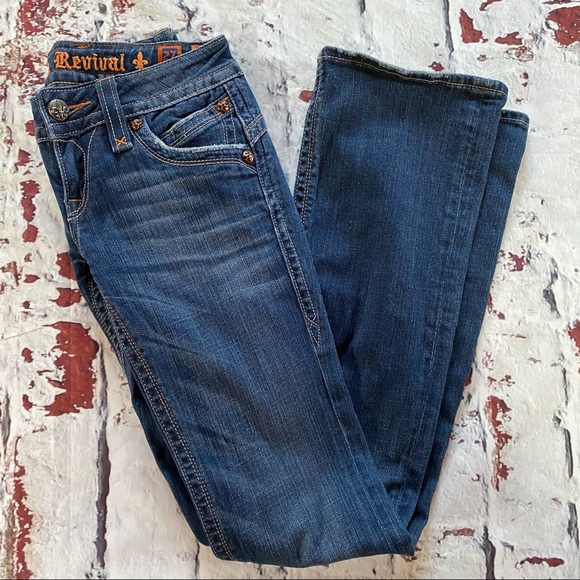 ROCK REVIVAL Gwen Boot Cut Jeans - Picture 3 of 12